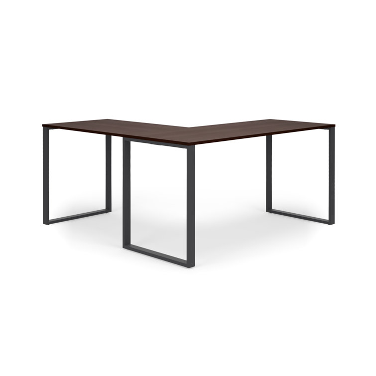 HON BASYX LShape Desk & Reviews Wayfair
